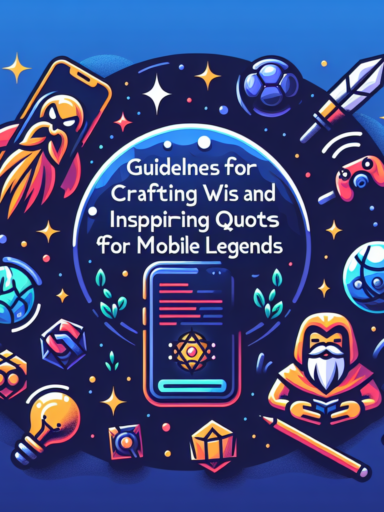 Tips Membuat Kata-Kata Bijak Mobile Legend yang Keren dan Menginspirasi
