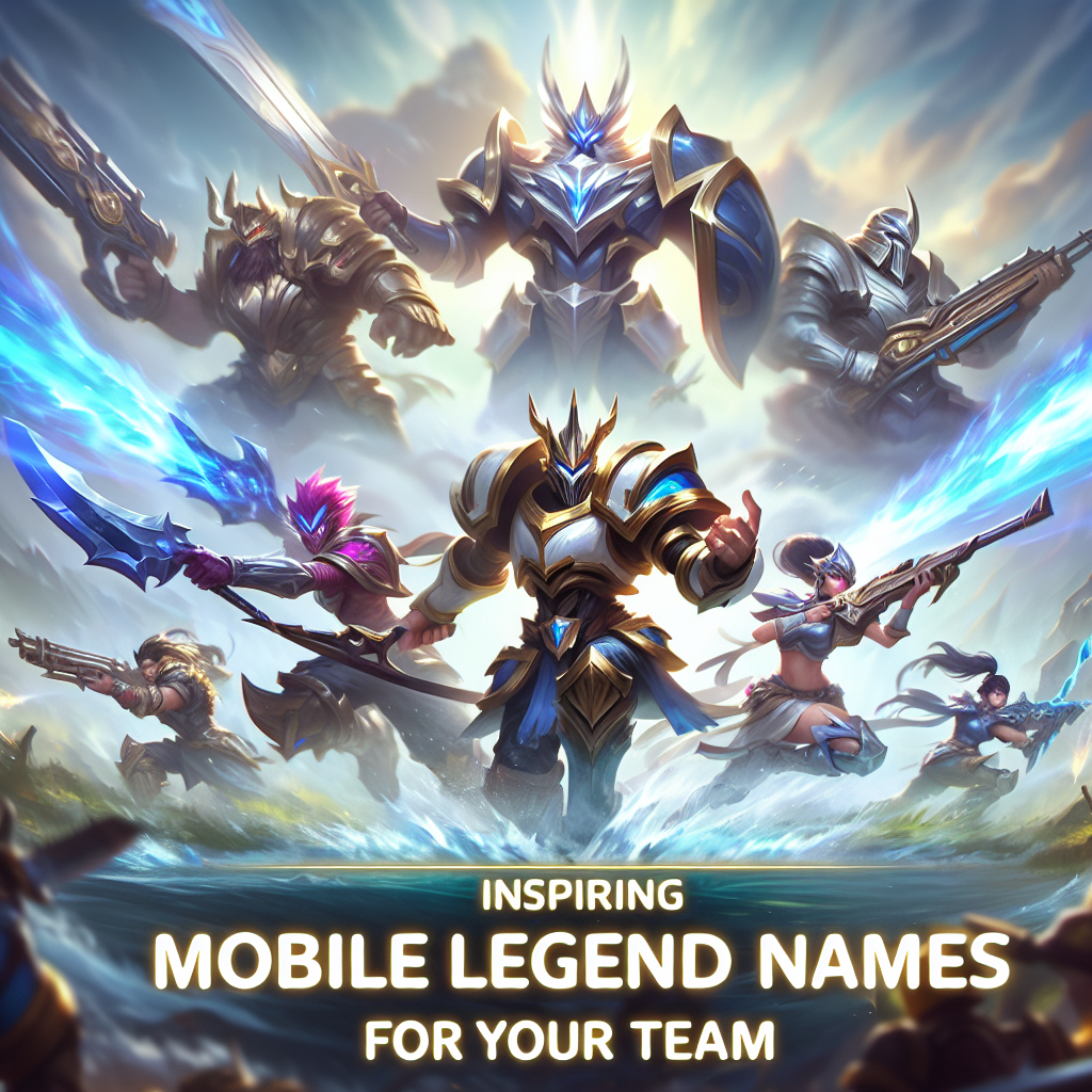Inspirasi Nama Mobile Legend Keren untuk Tim Kamu