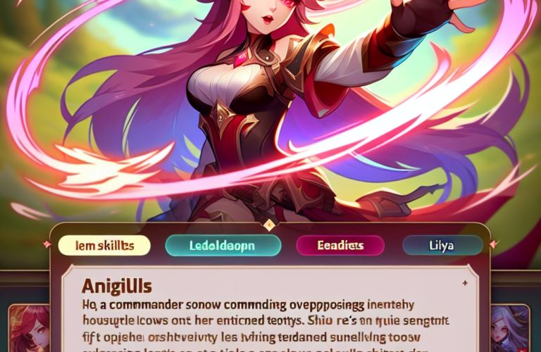 Mastering Lilya in Mobile Legends: Tips and Strategies for Success