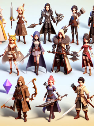 Gaya Unik Karakter Mobile Legends dalam Gambar 3D