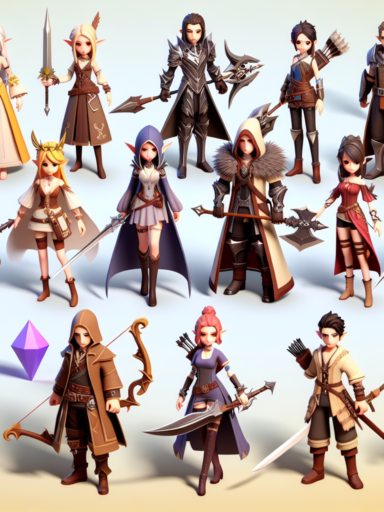 Gaya Unik Karakter Mobile Legends dalam Gambar 3D